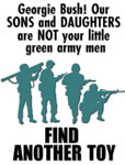 Green army men